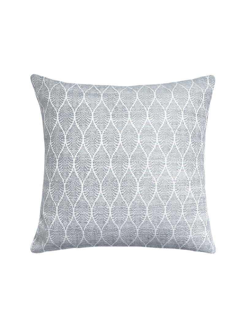 Summer Flora 20x20 Grey Outdoor Pillow