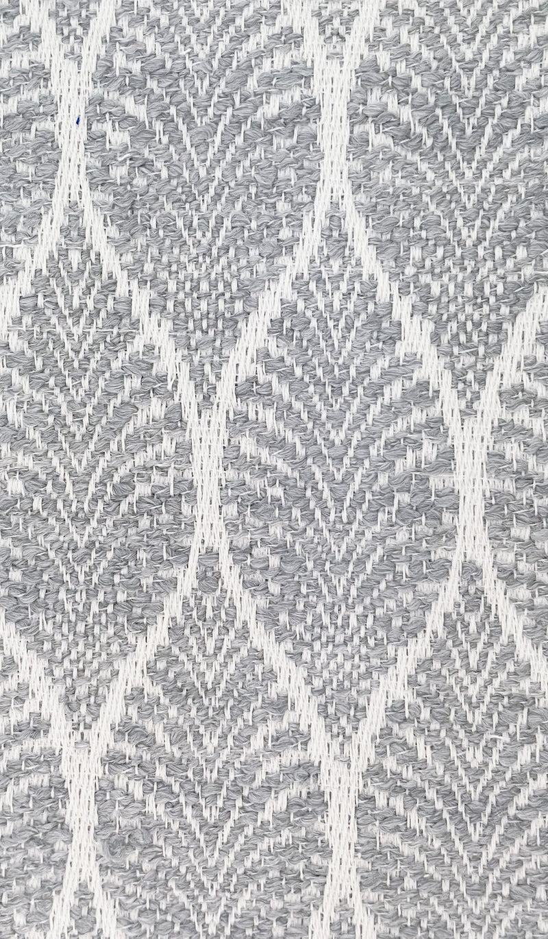 Summer Flora 20x20 Grey Outdoor Pillow