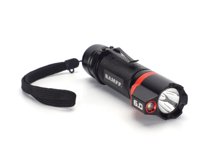 B.A.M.F.F. 6.0 - 600 Lumen Dual LED Flashlight - Rechargable