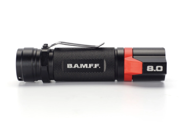 B.A.M.F.F. 8.0 - 800 Lumen Dual LED Flashlight - Rechargable