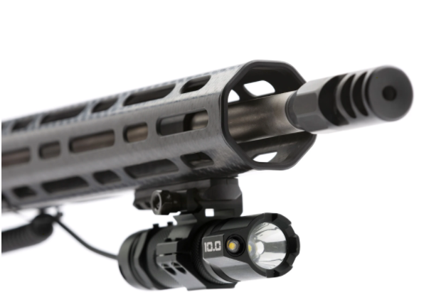B.A.M.F.F. 10.0 | 1000 Lumen, Dual LED, Tactical Flashlight with Picatinny Mount