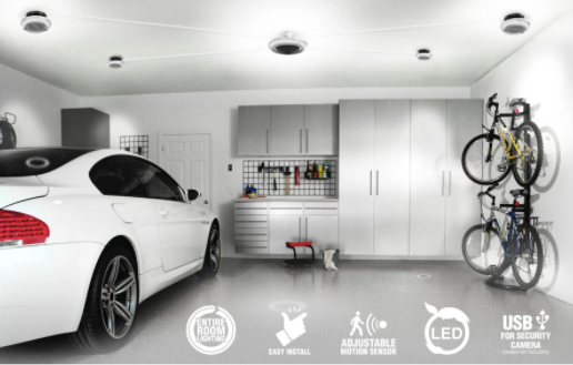 Multi-Point Illumination Motion Garage Ceiling Light