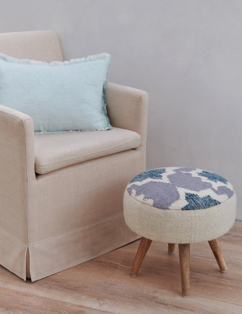 Light Blue So Soft Linen Pillow