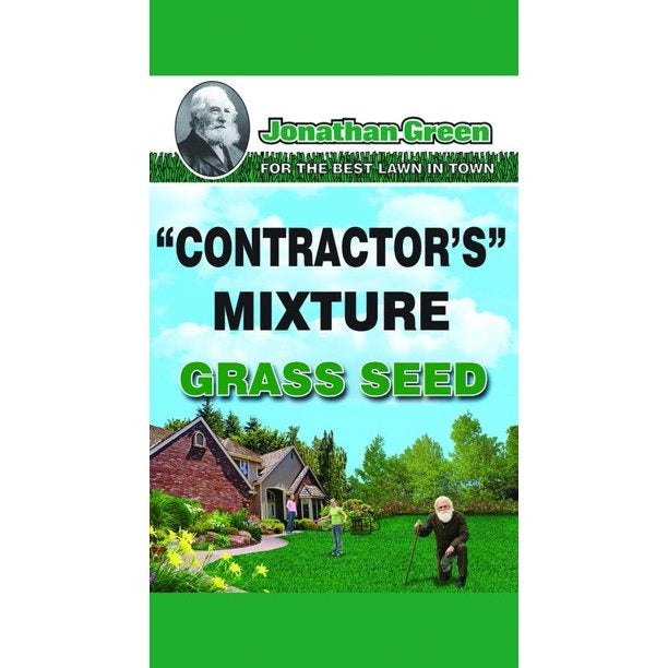 New Jonathan Green 11458 Contractors Mixture 11458 Contractors Grassseed 25 Pound,1 Each