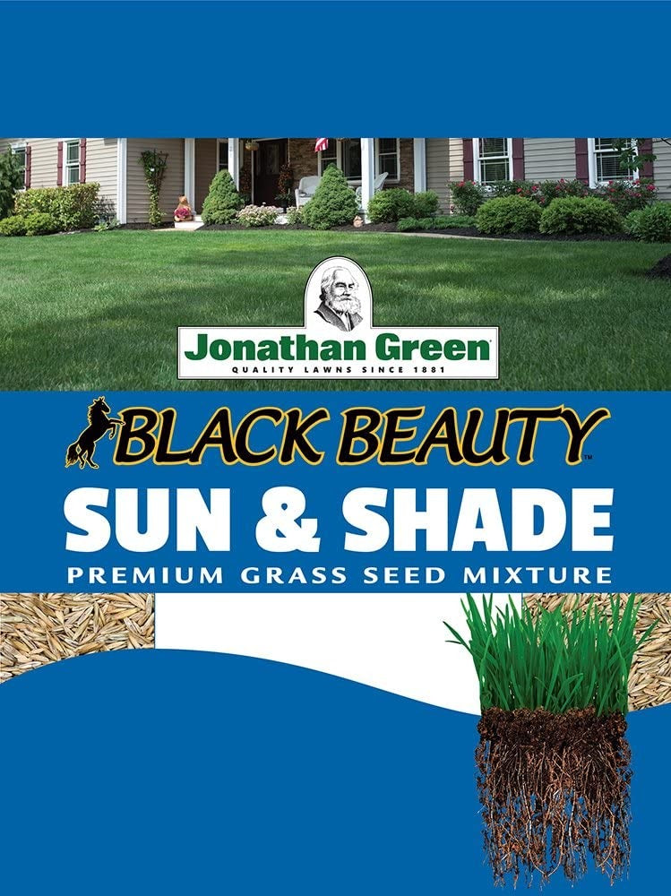 Jonathan Green 12006 Sun and Shade Grass Seed Mixture, 25-Pound