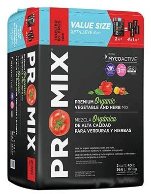 Pro-Mix Premium Organic Vegetable & Herb Mix (2 cu. ft.) Promix Soil