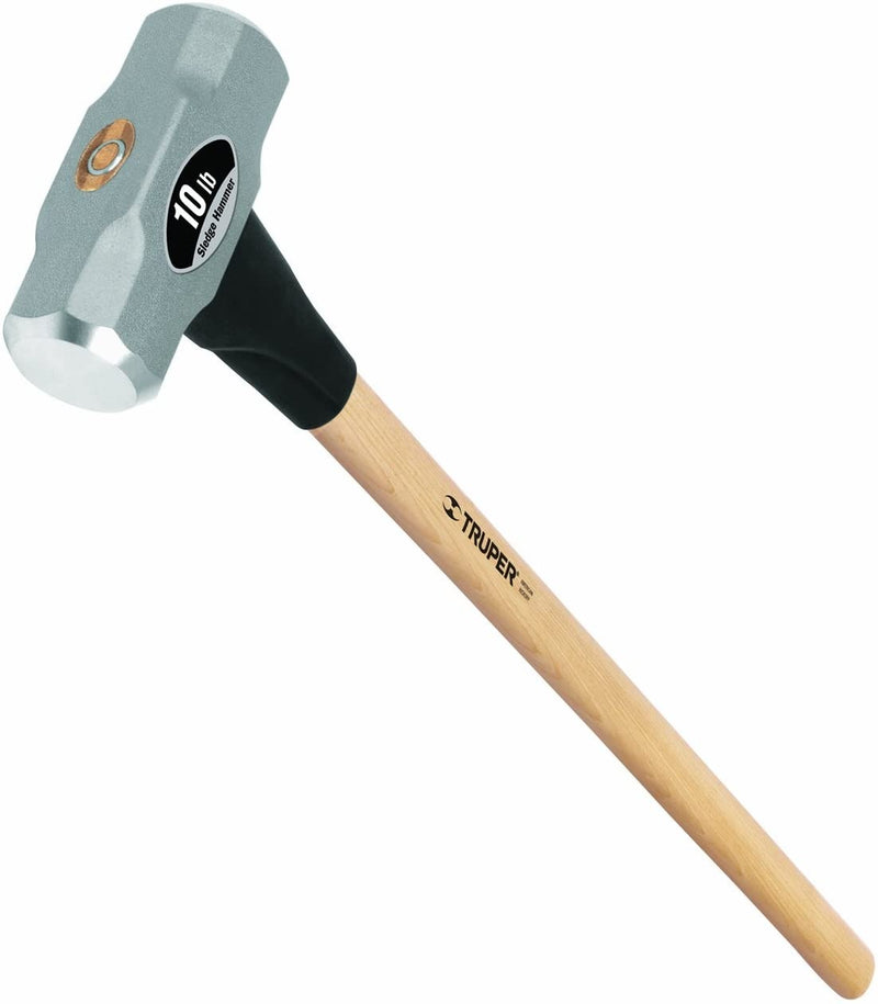Truper 30919 10-Pound Sledge Hammer, Hickory Handle, 36-Inch