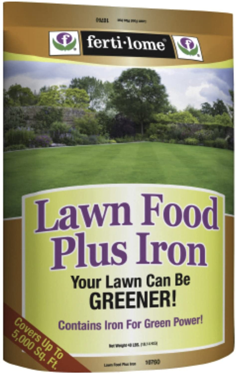 VPG 10760 Lawn Food Plus Iron, 40-Pound