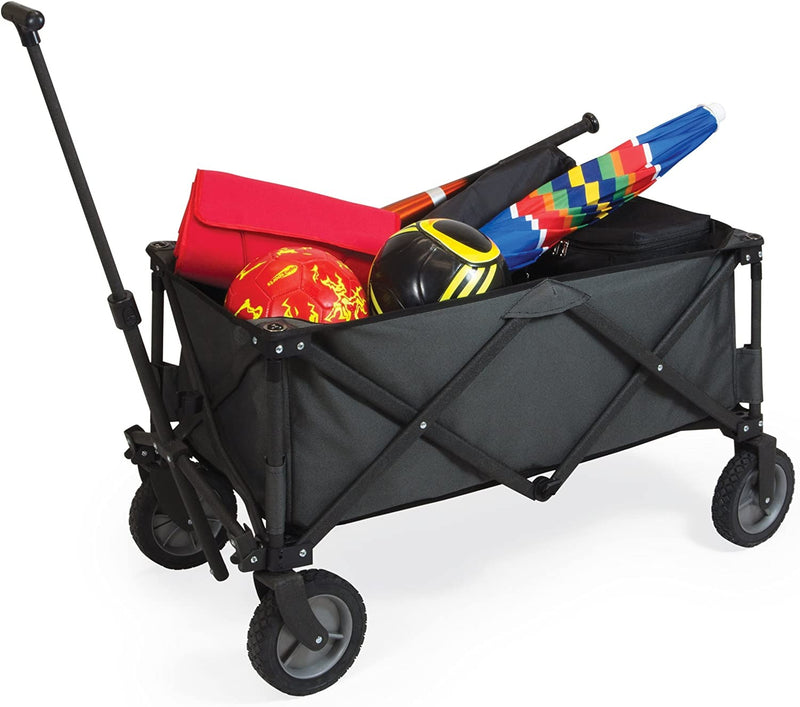 ONIVA - a Picnic Time Brand Collapsible Adventure Wagon, Dark Grey , 12 x 10 x 30