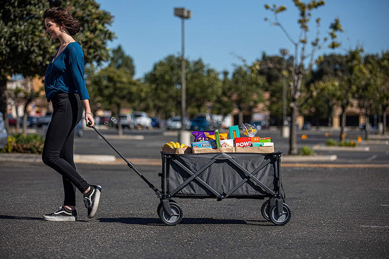 ONIVA - a Picnic Time Brand Collapsible Adventure Wagon, Dark Grey , 12 x 10 x 30