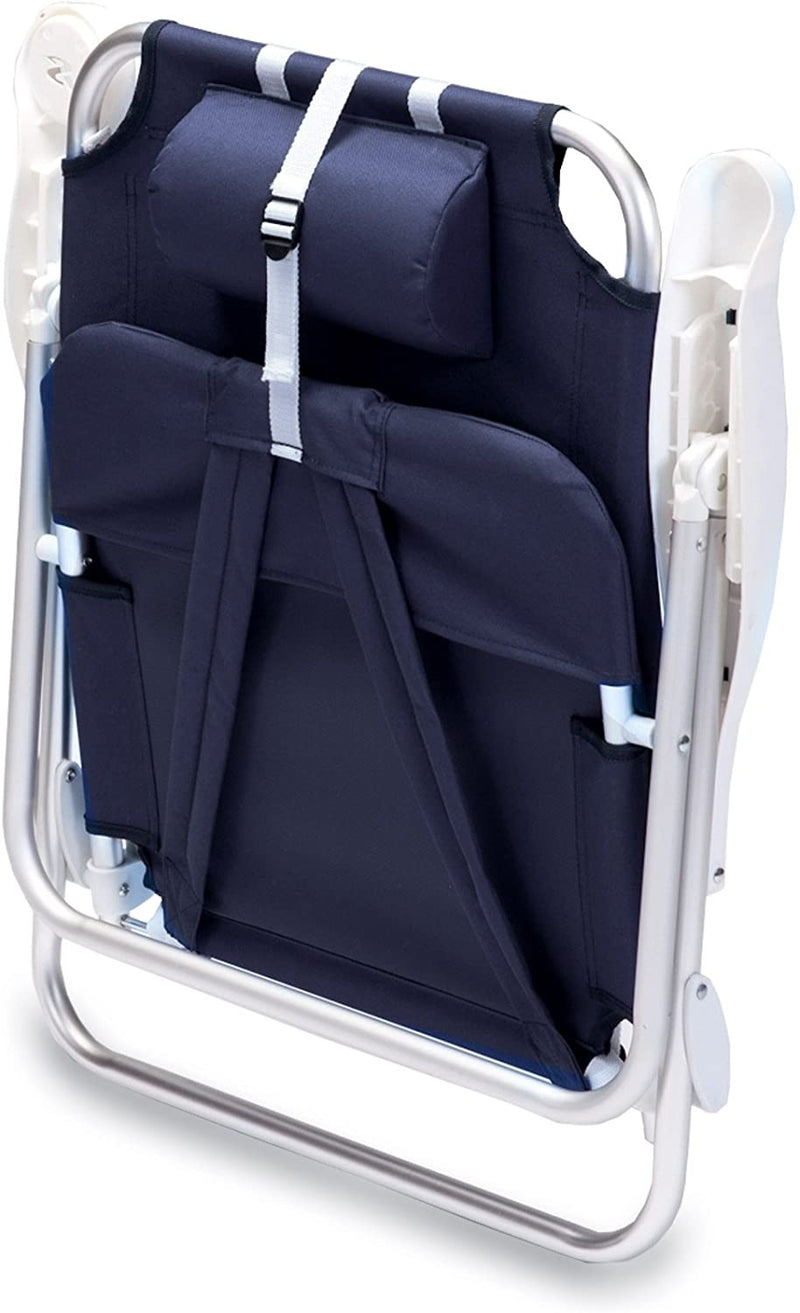 Picnic Time Monaco Folding Beach Chair