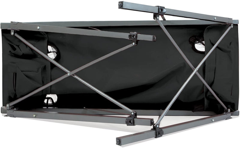 ONIVA - a Picnic Time Brand Portable Soft Top Travel Table, Black , 6 x 6 x 43