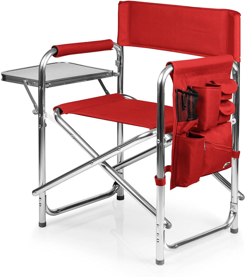 ONIVA - a Picnic Time Brand Portable Folding Sports Chair, Red