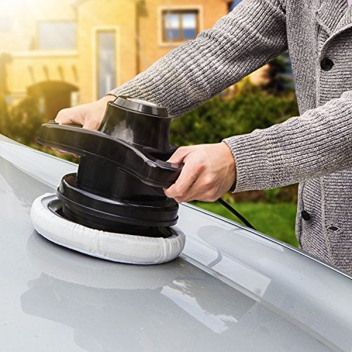 Wagan Tech 2078 10-Inch Euro Waxer Orbital Buffer, Black (EL2078)