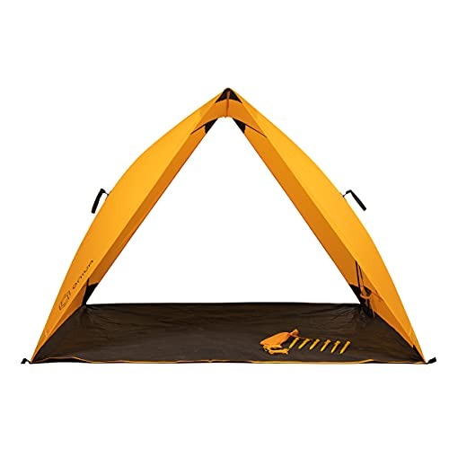 ONIVA - a Picnic Time brand A-Shade Beach Tent - Pop Up Tent - Beach Shade, (Light Orange)