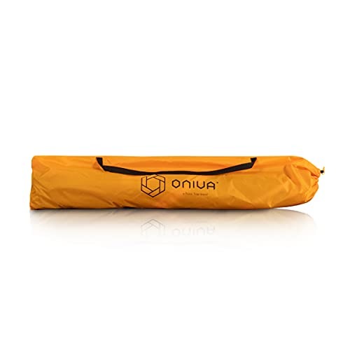 ONIVA - a Picnic Time brand A-Shade Beach Tent - Pop Up Tent - Beach Shade, (Light Orange)