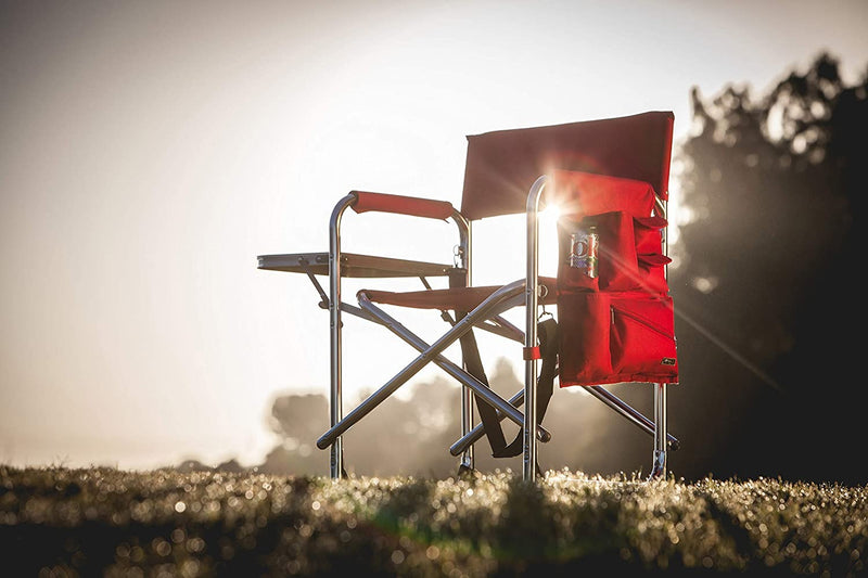 ONIVA - a Picnic Time Brand Portable Folding Sports Chair, Red