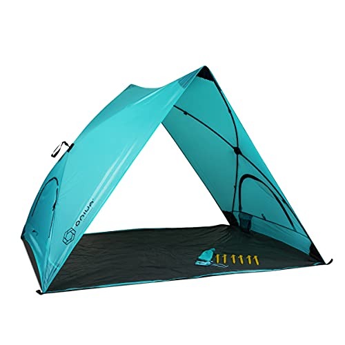 ONIVA - a Picnic Time brand ONIVA - A-Shade Beach Tent - Pop Up Tent - Beach Shade, (Aqua Blue)