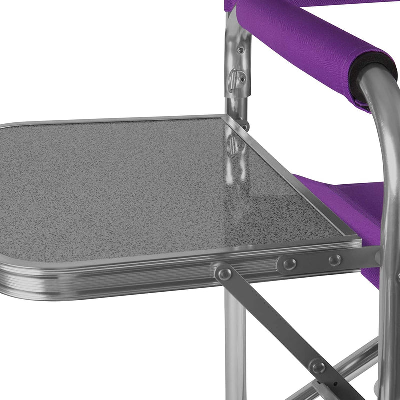 ONIVA - a Picnic Time Brand Portable Folding Sports Chair, Purple , 33" x 5" x 21"