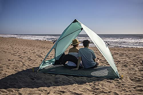 A-Shade Beach Tent - Pop Up Tent - Beach Shade, (Ice Blue)