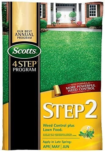 Scotts Step 2 Weed Control Plus Lawn Food, 5,000 sq. ft.