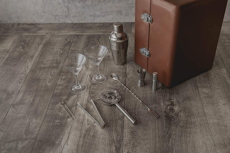 Legacy-A Picnic Time Brand Manhattan Cocktail Travel Set with Bar Tools, One Size, Mahogany