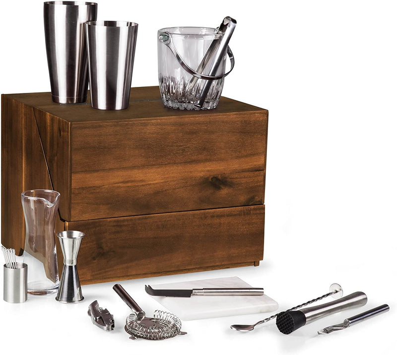 LEGACY - a Picnic Time Brand Madison Tabletop Cocktail Set
