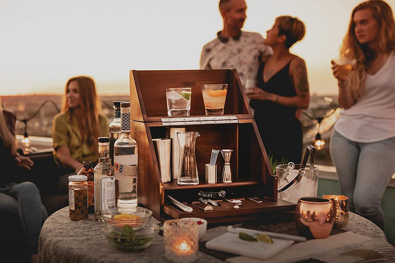 LEGACY - a Picnic Time Brand Madison Tabletop Cocktail Set