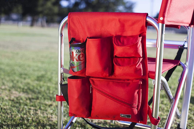 ONIVA - a Picnic Time Brand Portable Folding Sports Chair, Red