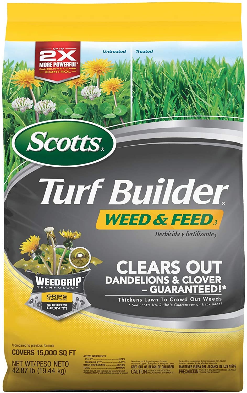 Scotts STEP 2 Weed Control Plus Lawn Food2