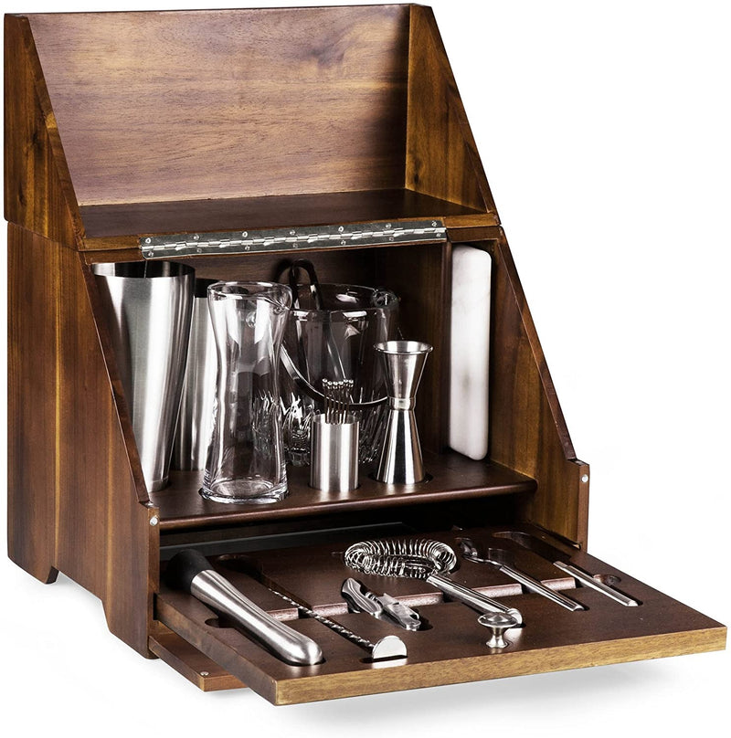 LEGACY - a Picnic Time Brand Madison Tabletop Cocktail Set