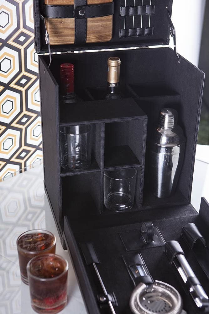 LEGACY - a Picnic Time Brand Hamilton Travel Cocktail Set