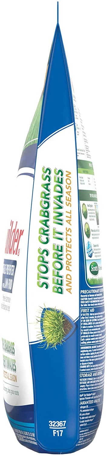 Scotts Turf Builder Halts Crabgrass Preventer with Lawn Food: Covers up to 5,000 sq. ft., 13.35 lbs., Not Available in FL