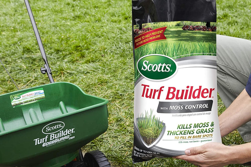 Scotts Turf Builder with Moss Control, 5,000 sq. ft.