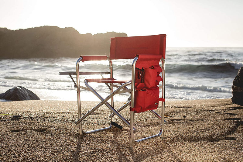 ONIVA - a Picnic Time Brand Portable Folding Sports Chair, Red