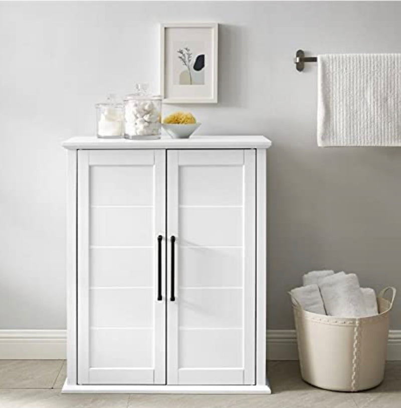 Crosley Bartlett Stackable Storage Pantry White