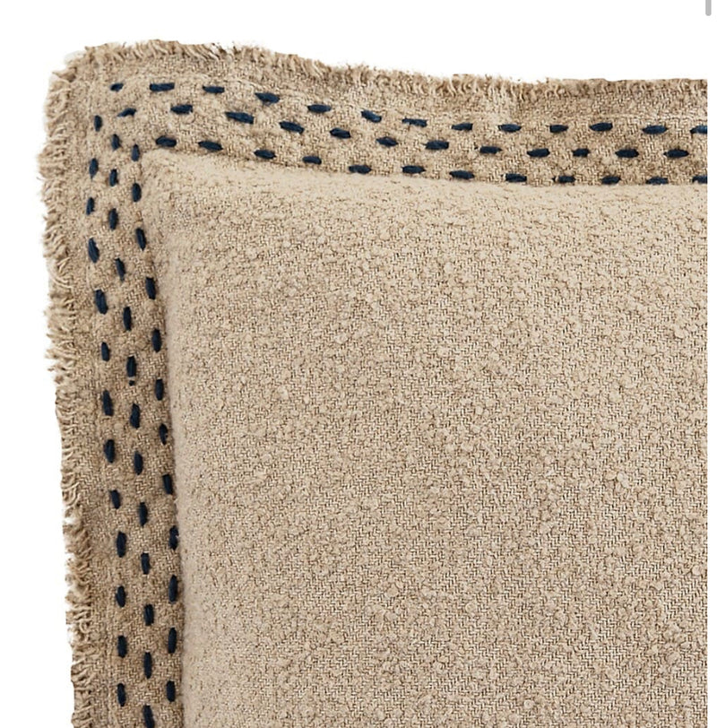 Anaya Hand Quilted Border Cotton Pillow