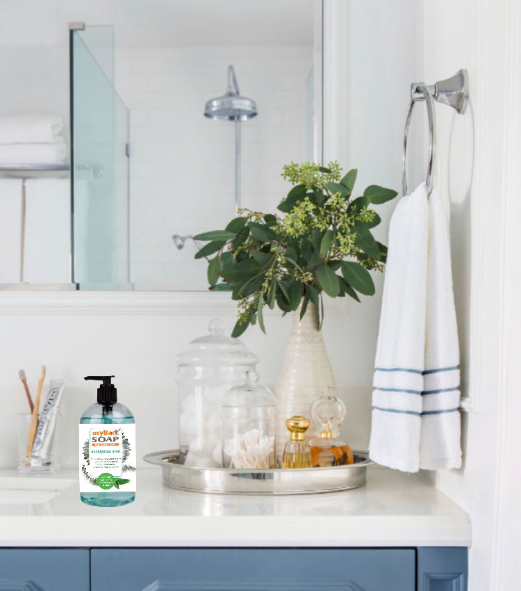 my Bad! Eucalyptus 2 Pack Mint Hand Soap