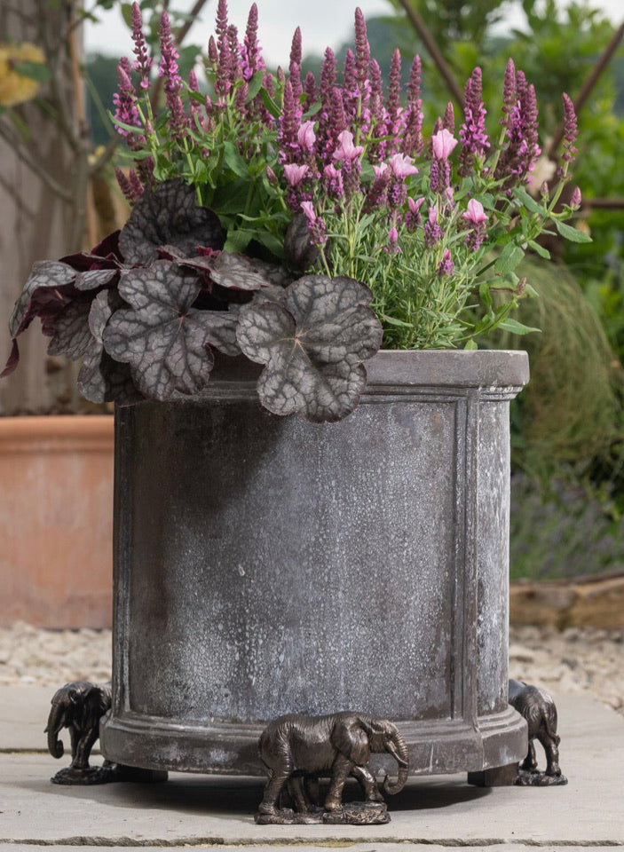 Jardinopia Potty Feet Elephant Figures Plant Pot Feet - Handmade Ornaments - 3pcs