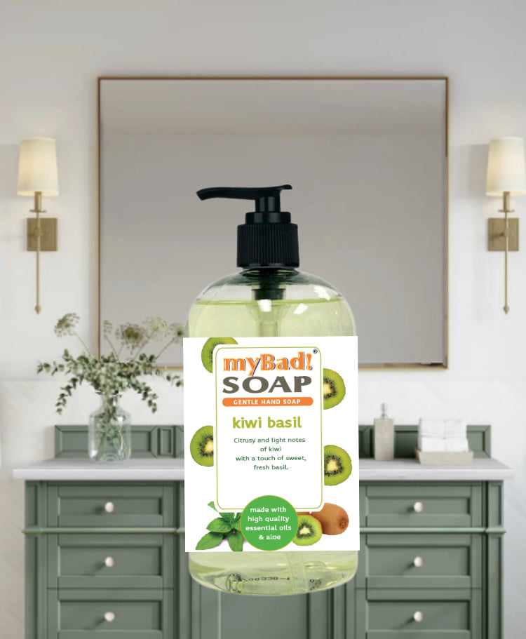 my Bad! Kiwi Basil 3 Pack Hand Soap