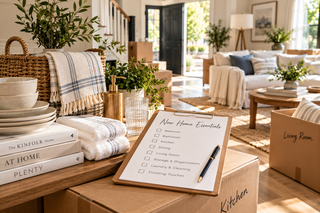 The New Home Essentials Checklist: What to Buy Before Moving Day