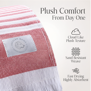 Delilah Home 100% Organic Cotton Sunset Beach Towels product image