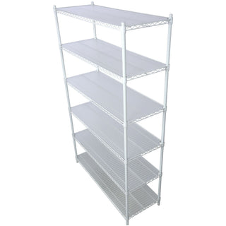 6 Tier Heavy Duty Metal Shelf Wire Shelving Unit