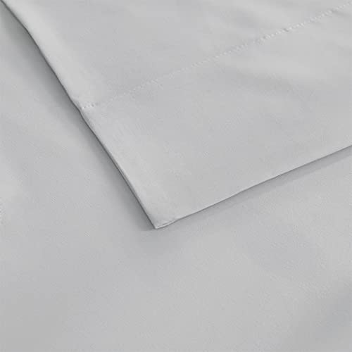 Sleep Philosophy Polyester and Coolmax Sheet Set with Light Grey SHET20-1184