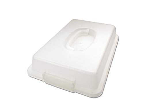 USA Pan 1117RCLD-ST-1 Bakeware Nonstick Rectangular Pan with Lid, 9x13-Inches,White