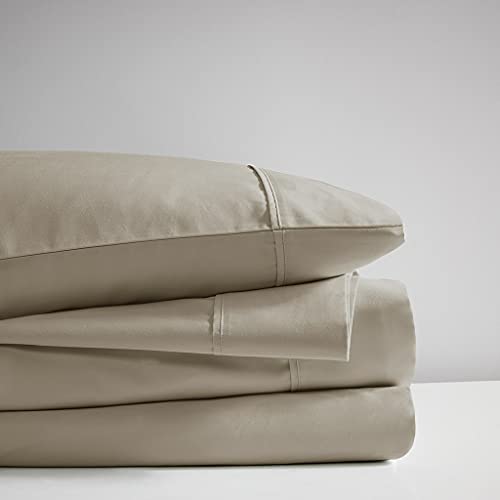 Madison Park Cotton and Polyester Cross Weave Sateen Sheet Set MP20-6520
