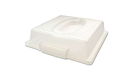 USA Pan Bakeware Nonstick Square Cake Pan with Lid, 9-Inch