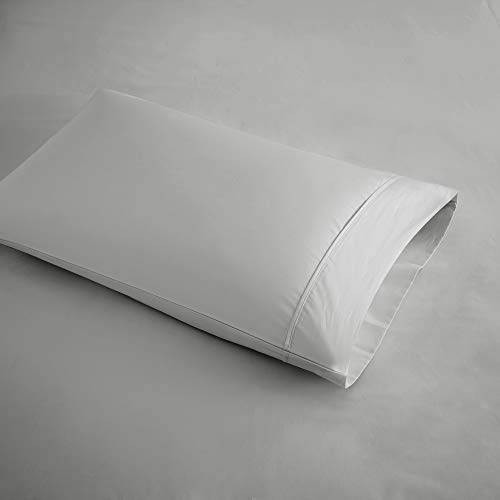 Beautyrest 400 Thread Count Wrinkle Resistant Cotton Sateen Sheet Set Grey Full