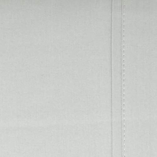 Madison Park Pima Cotton Sateen 7 Piece Sheet Set with Light Grey MP20-7166