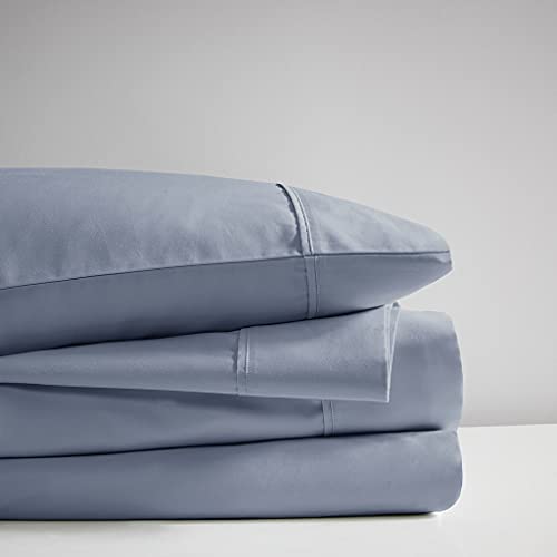 Madison Park Cotton and Polyester Cross Weave Sateen Sheet Set MP20-6500